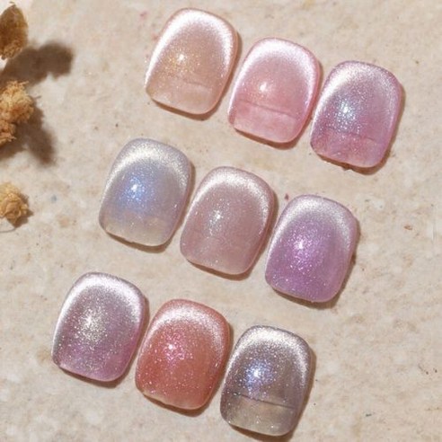 as젤 추천 상품Lalara 젤네일 캣츠아이 피치 자석젤 9종세트 갤럭시 마그네틱 자석젤세트 제품 사진