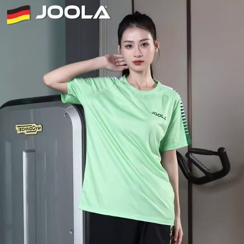 활력 넘치는 스포츠를 위한 JOOLA 기본 라운드 티셔츠!
