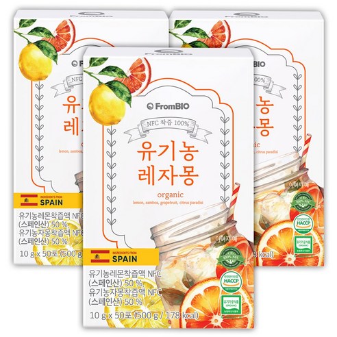 프롬바이오 NFC 유기농 레자몽 즙