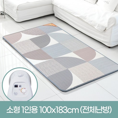삼바텍 마루무늬 거실용 온수매트 대형 150x183cm 라돈 전자파안심 온열매트, 마루무늬 대형 150x183cm+보일러 12 한일의료기 전자파없는 거실용 온수매트, 183 x 230cm