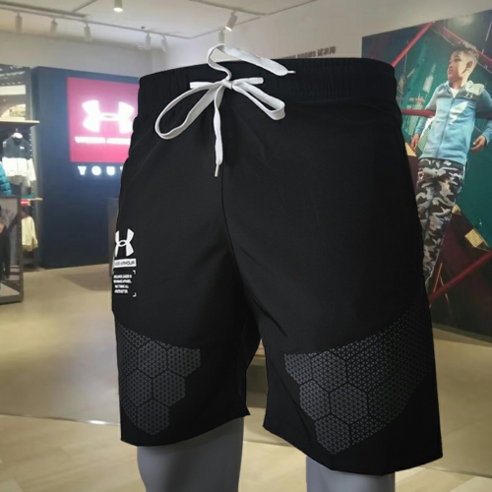 내구성, 통기성, 편안함을 위한 언더아머 ArmourPrint 5부 쇼츠