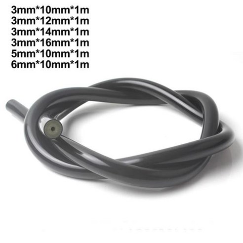 1M 피쉬 건 탄성 튜브 수중 고무 밴드 라텍스 스피어피싱 스피어건 테이프 벨트 3mm-6m, 05 5mm 10mm