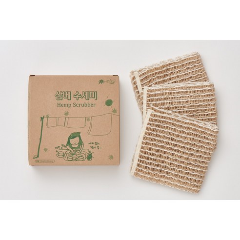[예고은삼베] 국산 천연 삼베 수세미 리뷰 후기