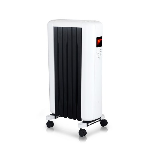 캐로스 전자식 라디에이터 6핀 리모컨형 타이머형 온풍기 가정용 사무실용 화장실 동파방지 CHR-R06T, CHR-R12T(12핀)
