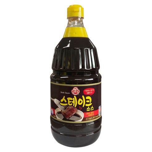 오뚜기 스테이크 소스, 2.1kg, 1개