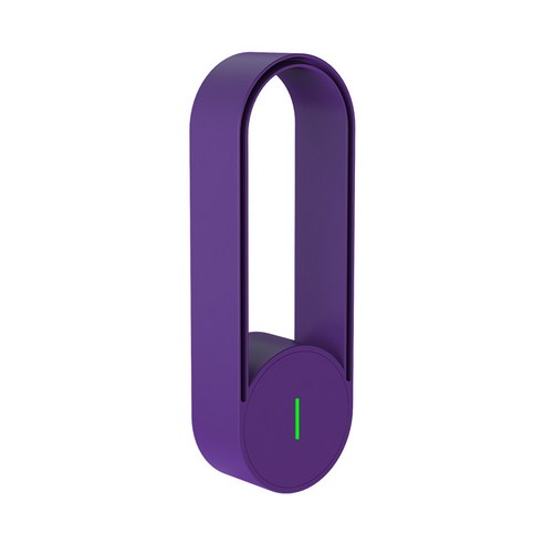 USB 음이온 공기 청정기 미니 휴대용 공기 청정기 자동차 공기 청정기, 보라