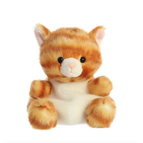 오로라월드 팜팔스 동물 인형 애착 귀여운 내손안에 미니펫, 1개, 치즈고양이, 13cm