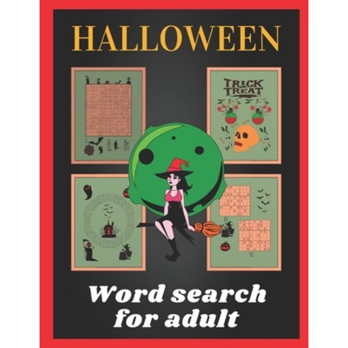 Halloween word search for adult: Halloween puzzle book Paperback, Independently Published, English, 9798693157798