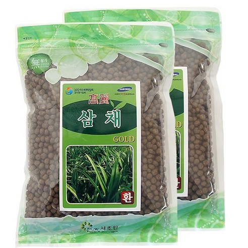 서초원 삼채환골드(지퍼백) 600g (300g 2개), 300g, 2개