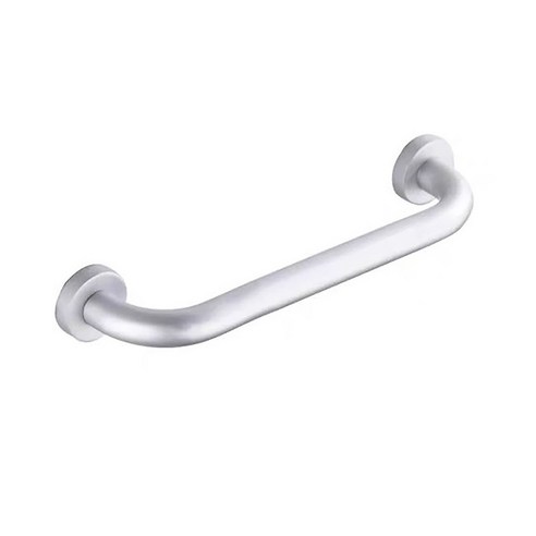알럽홈 알루미늄 모던 욕실 난간 손잡이 실버, 1개
