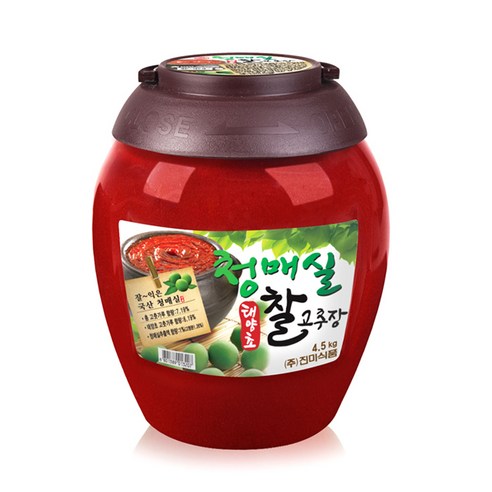 진미 청매실 찰고추장, 4.5kg, 2개 Best Top5 진미 청매실 찰고추장, 4.5kg, 2개 Best Top5