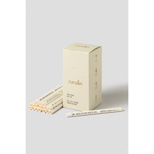 루루안 휴대용 비데 수동 여행용 무전원비데, 루루안 친환경 노즐1BOX(50개입), 단순배송상품