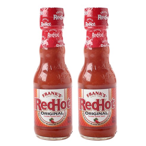 프랭크스 레드핫 오리지널 카옌 페퍼 소스, 2개, 148ml