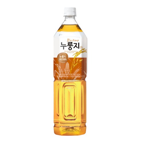 웅진 맑게우려낸 누룽지차 1.5L 1페트, 3개