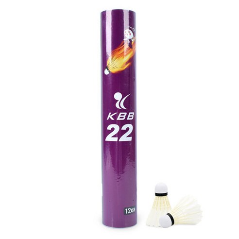 동호인 연습 난타용 셔틀콕 22, 1개, 셔틀콕선택:KBB22, KBB22