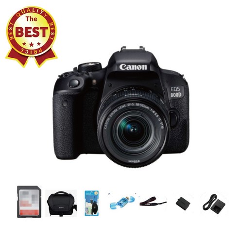 캐논 EOS 800D DSLR 카메라 풀 세트: 18-55mm 렌즈, 64GB 메모리, 가방, 리더기, 청소 세트 포함 – 사진 수업용 완벽 검수 캐논eosr3 캐논 EOS 800D DSLR 카메라 풀 세트: 18-55mm 렌즈, 64GB 메모리, 가방, 리더기, 청소 세트 포함 – 사진 수업용 완벽 검수 캐논eosr3