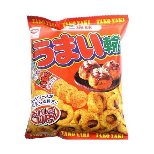 리스카 우마이봉 스낵 타코야키맛 75g 10개 세트
