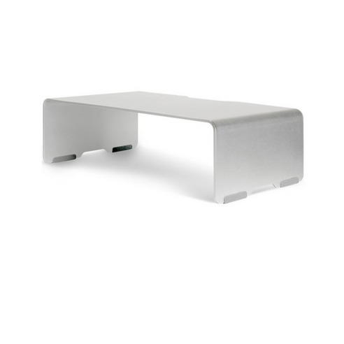 알파플랜 아이맥 모니터 받침대 360 x 220 x 110 mm, 0NE COLOR (메탈퀵실버)1개