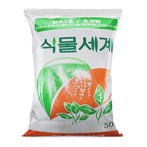 원예용 상토 농우 천연 유기질 분갈이 흙 식물세계, 50L, 1개