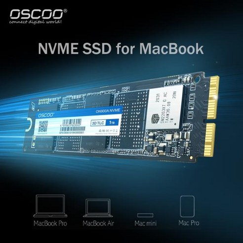 고성능 SSD NVME 하드 드라이브 아이맥 맥북 호환 에어 프로 맥 미니 소형용 256GB 512GB 1T 2T M2 PCIe 3.0x4, [04] 2 테라바이트, 한개옵션1