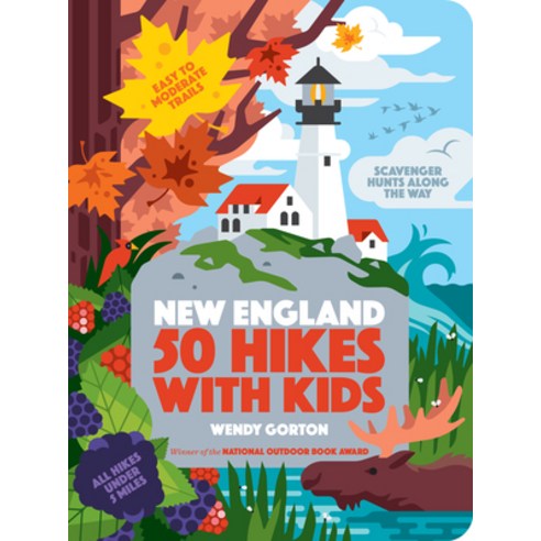 (영문도서) 50 Hikes with Kids New England Paperback, Timber Press (OR), English, 9781643260013
