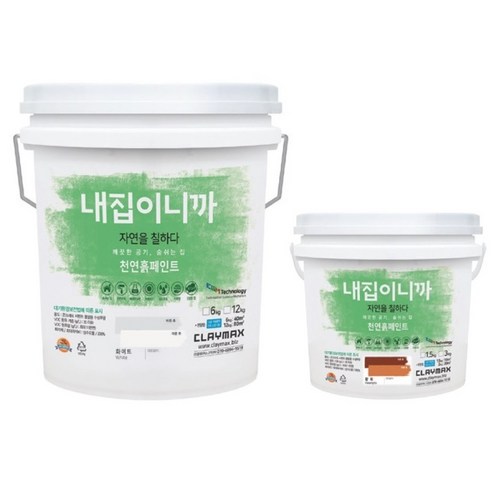 클레이맥스 제이엔 내집이니까 천연흙페인트 1.5kg - 바르는황토벽지 | 쿠팡