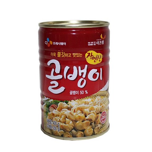 사조 자연산 골뱅이 400G, 1개