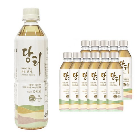 당티 프리미엄 미네랄워터 바나듐 함유 500ml, 12개