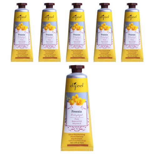 썬플라워 디필 딜라이트풀 프리지어 오일 핸드 크림, 42ml, 6개