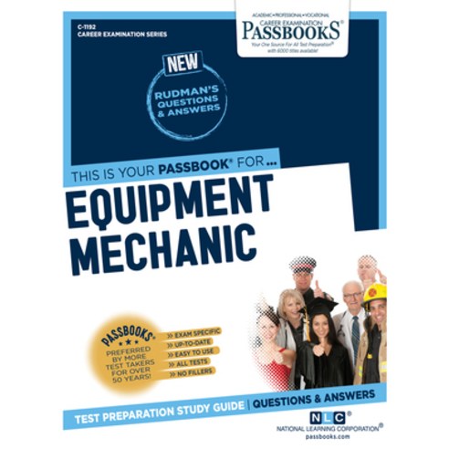 Equipment Mechanic Volume 1192 Paperback, Passbooks, English, 9781731811929