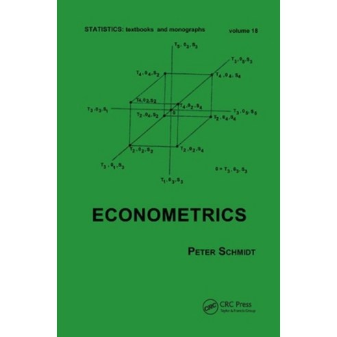 Econometrics Paperback, CRC Press, English, 9780367403447
