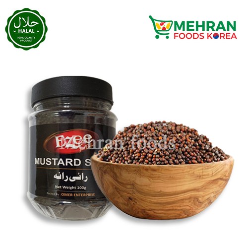 EZEE Mustard Seed (Rai Dana) 100g 머스타드 씨드 (겨자씨), 1개