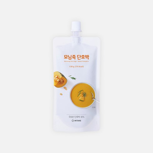인테이크 모닝죽 단호박: 편리하고 영양가 있고 맛있는 아침 식사