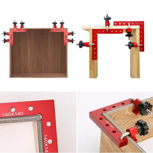 코너바이스 직각바이스 목공 90도 고정 클램프 110MM, 1개