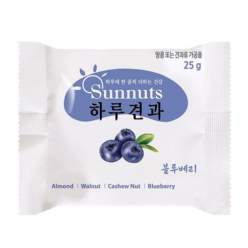 썬넛트 하루견과 블루베리 25g x 30개