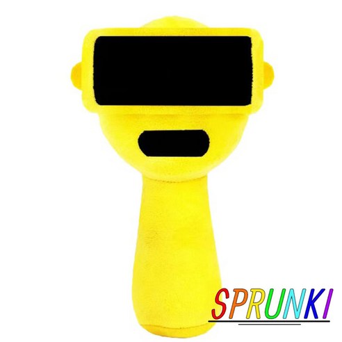 스프런키 Sprunki 캐릭터 피규어 봉제 애착 인형 선물, 1개, 17_가놀드, 25cm