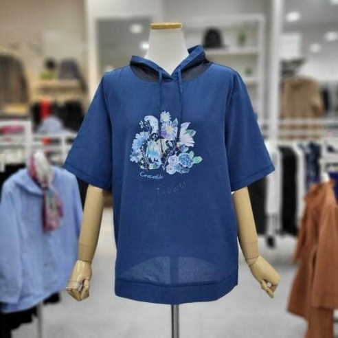 크로커다일 레이디 SH06 메쉬 후드 티셔츠 CLCMTS124 크로커다일레이디티셔츠 크로커다일 레이디 SH06 메쉬 후드 티셔츠 CLCMTS124 크로커다일레이디티셔츠