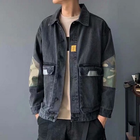 KORELAN 봄 데님 코트