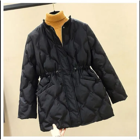 [인기ㅣ강추] 패션고리 여성 라운드넥 허리라인 퀄팅 누빔 패딩 점퍼 H148, 겨울철 패션을 완성하는 완벽한 아우터 [최신ㅣ추천상품 입니다]