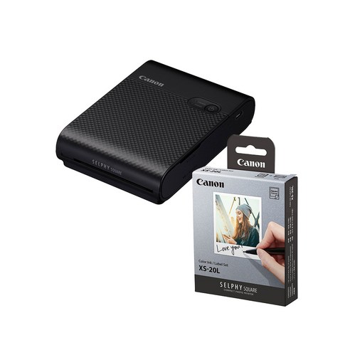 정품 SELPHY SQUARE QX10: 휴대성과 창의성을 겸備한 고품질 포토 프린터
