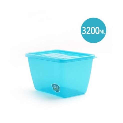 [미라클통] 미라네주방 냉장고정리 밀폐용기 반찬통 3200ML 441422, 1개