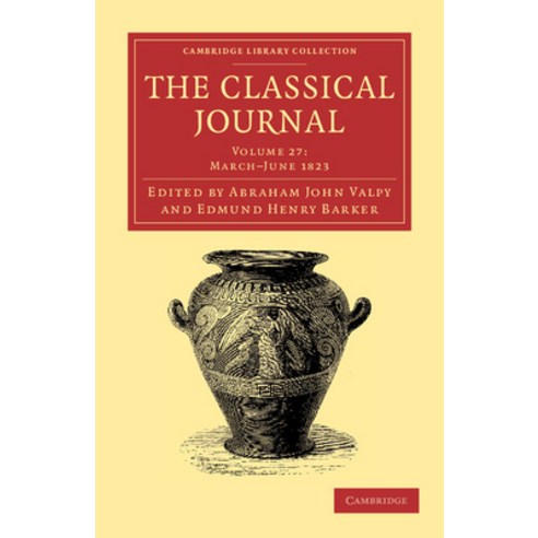 (영문도서) The Classical Journal Paperback, Cambridge University Press, English, 9781108058087