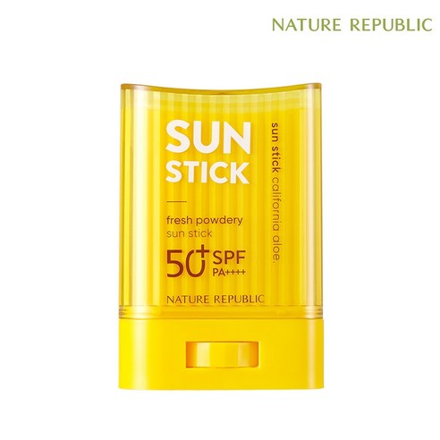   네이처리퍼블릭 캘리포니아 알로에 보송 선스틱 SPF50+ PA++++, 24g, 1개