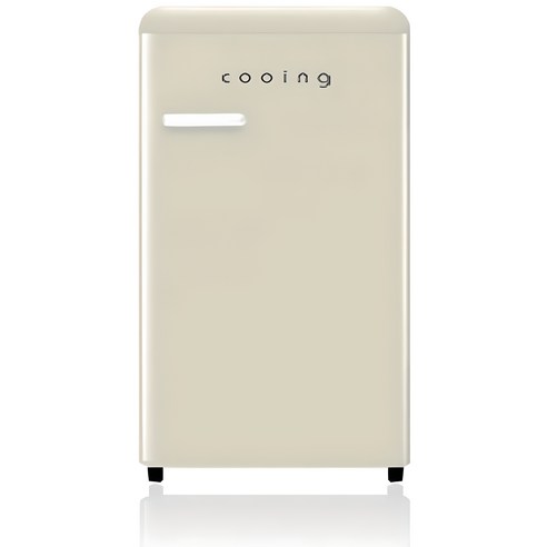 쿠잉전자 레트로 92L 원도어 냉장고