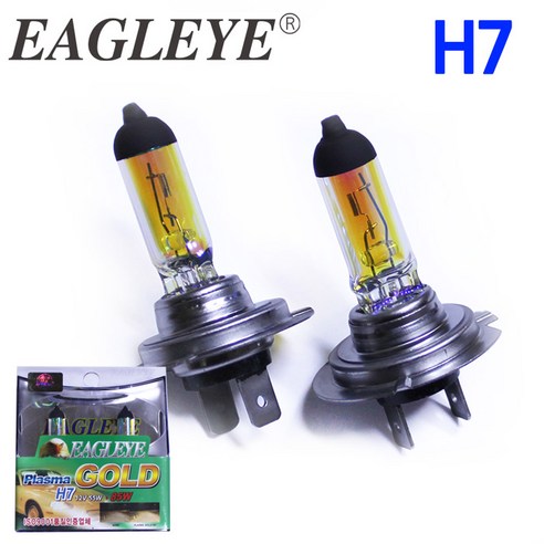 남영전구 이글아이 골드 할로겐램프 H7 UV코팅 12V, 1개