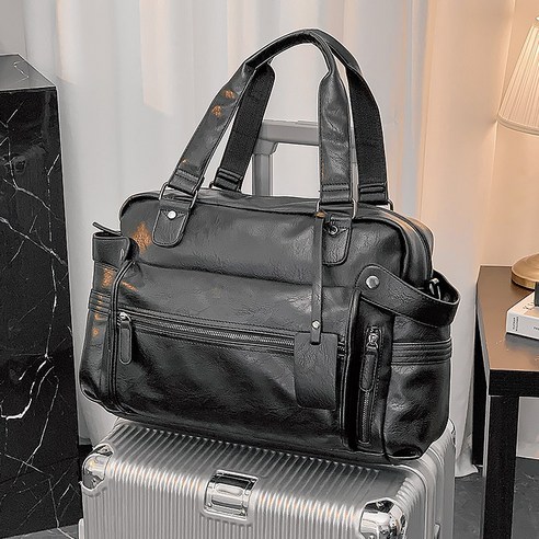 DFMEI 새로운 한국어 스타일 남자 가방 유행 핸드백 어깨 가방 여행 대용량 여행 가방