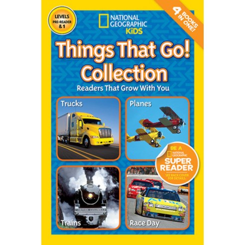 (영문도서) Things That Go Collection Paperback, National Geographic Kids, English, 9781426319723