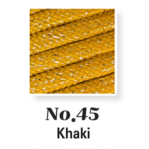 5.0mm 100yard 실버 글로시 대용량 촘촘 우동실 청키스트링 소프트 폴리에스터 우동끈 가벼운실 타래발송, 1개, No.45