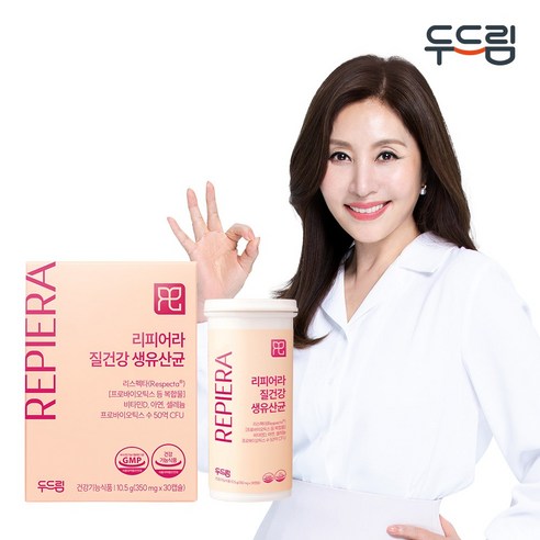 [두드림] 리피어라 질 건강 생유산균 캡슐, 1개