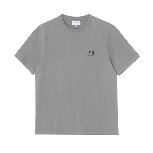 메종키츠네 MM00127KJ0118 P476 볼드 폭스 헤드 패치 남성 반팔티